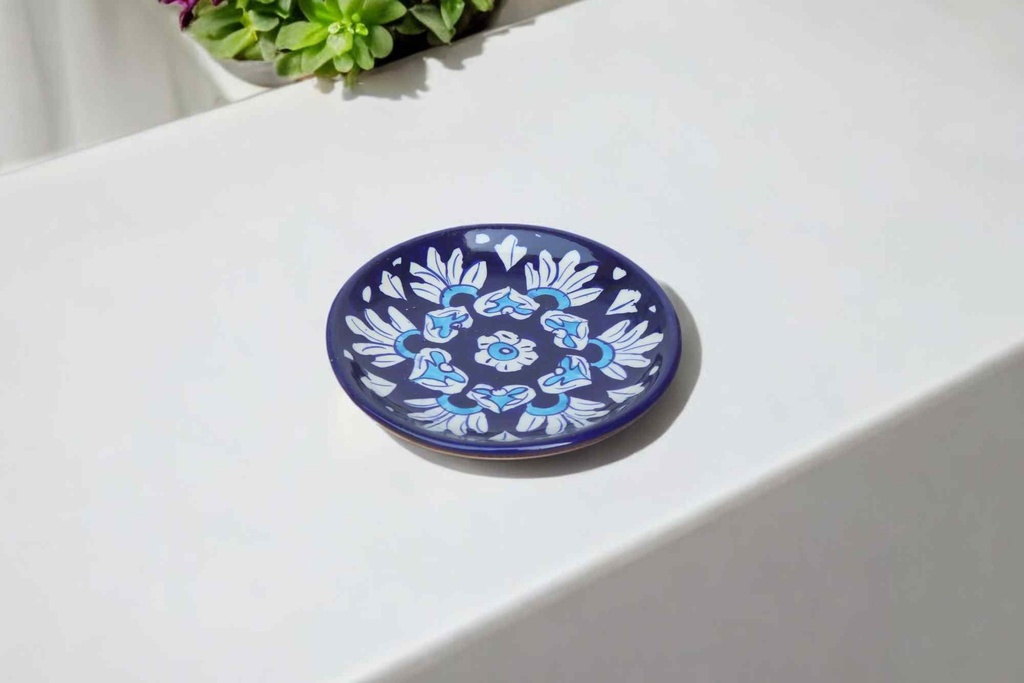Blue Pottery Quarter Plate