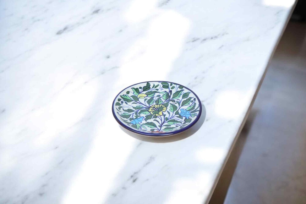 Blue Pottery Quarter Plate