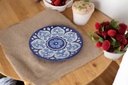Blue Pottery Medium Plate