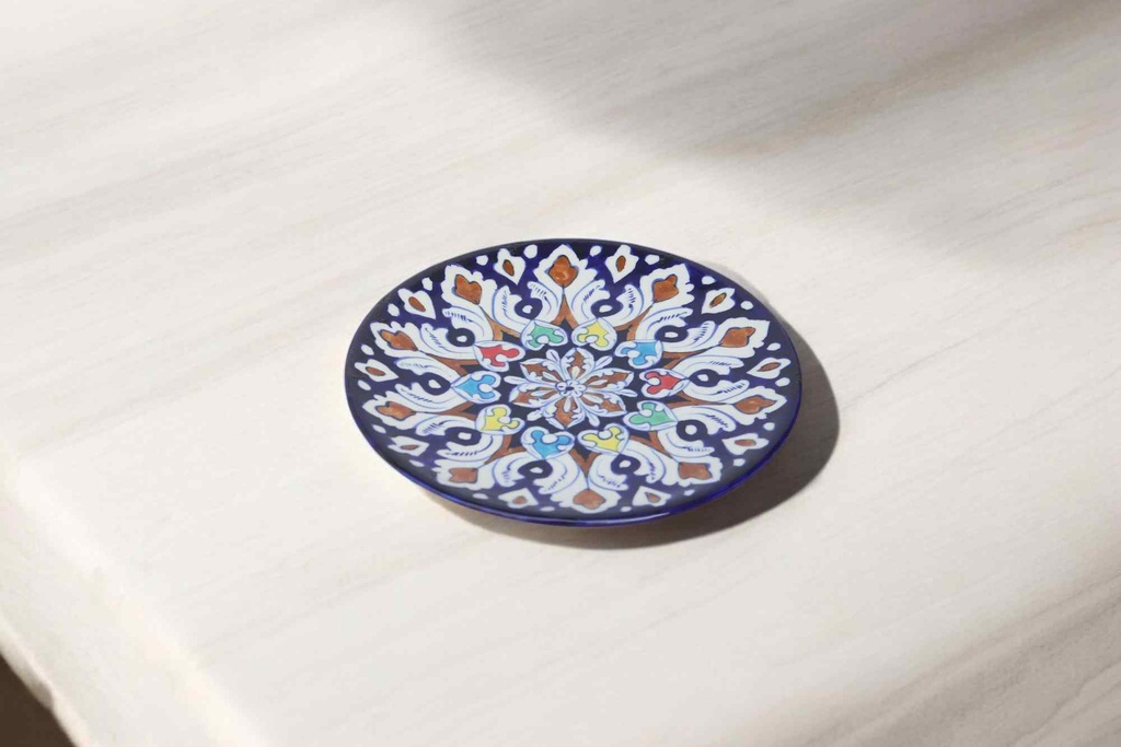 Blue Pottery Medium Plate