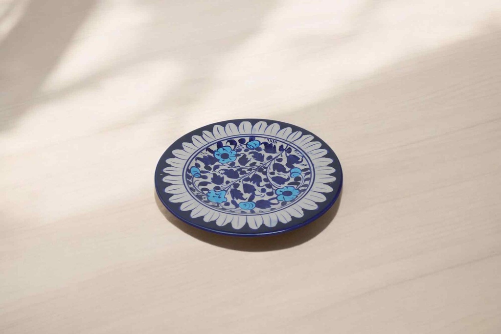 Blue Pottery Medium Plate