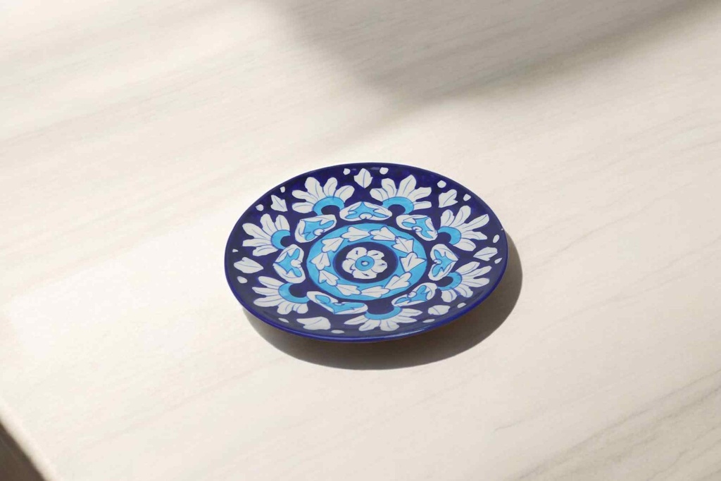 Blue Pottery Medium Plate