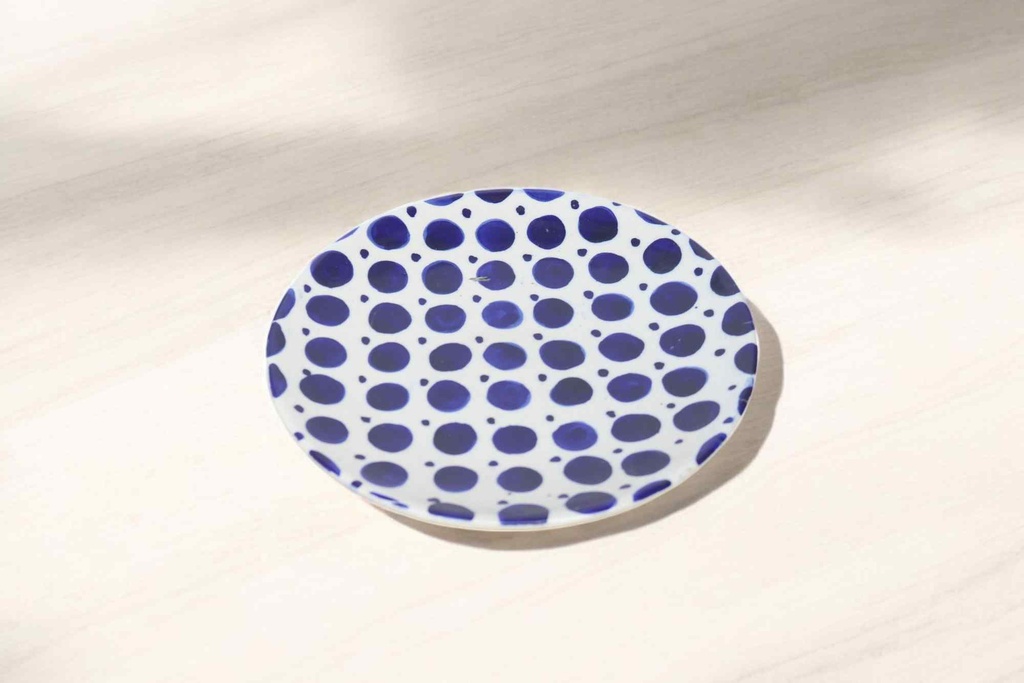 Blue Pottery Medium Plate
