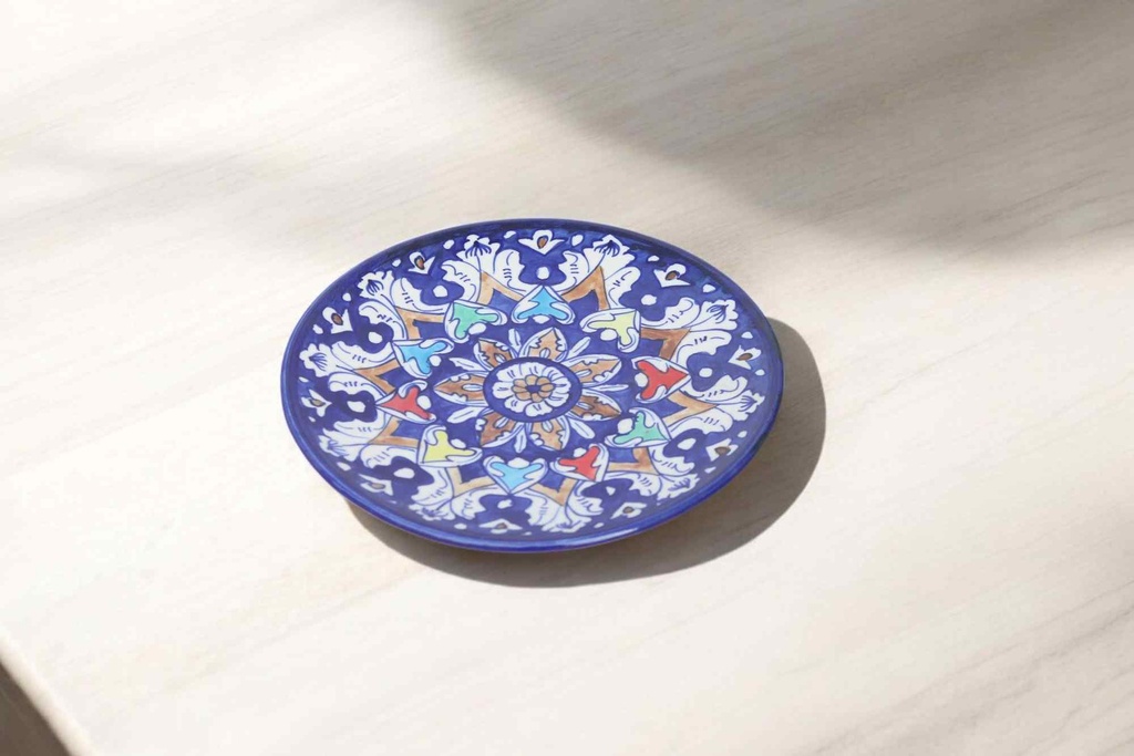Blue Pottery Medium Plate