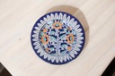 Blue Pottery Large Plate