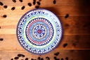 Blue Pottery Large Plate
