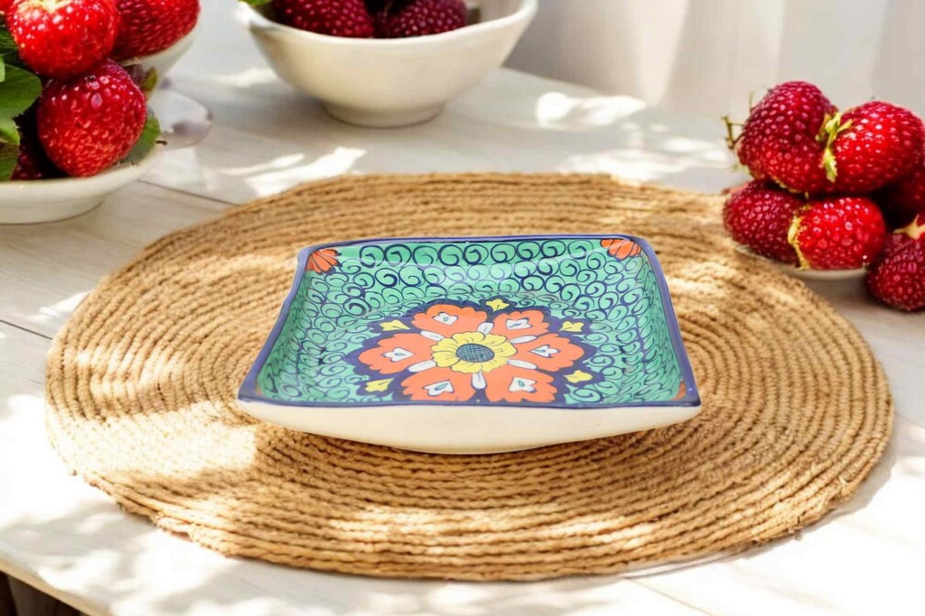 Blue Pottery full Plate