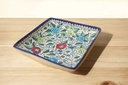 Blue Pottery Square Large Dish