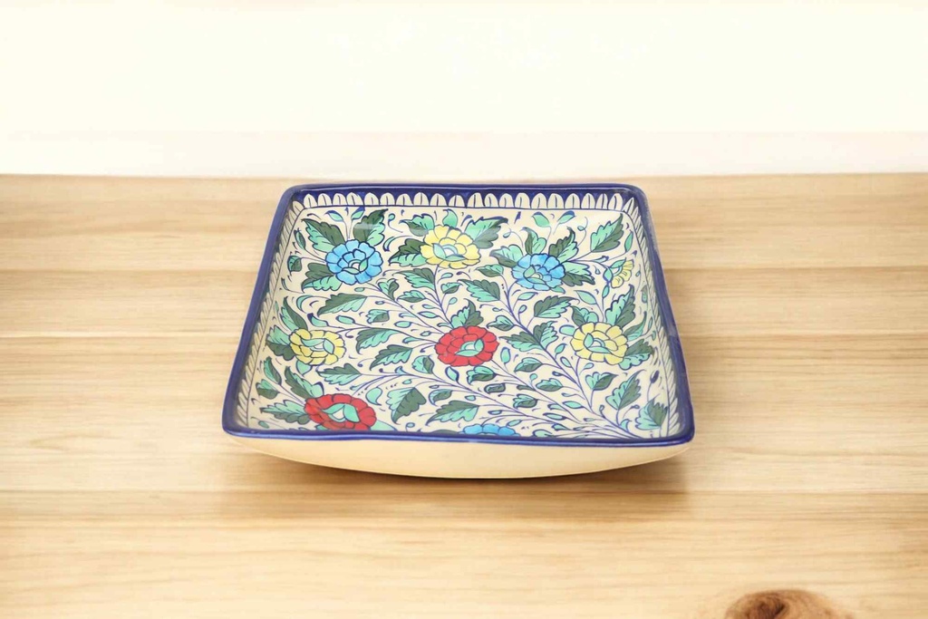 Blue Pottery full Plate