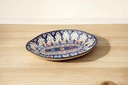Blue Pottery Rice Dish