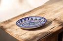 Blue Pottery Rice Dish