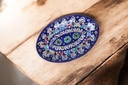Blue Pottery Rice Dish