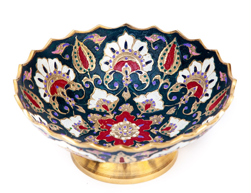 Royal Enamel Bowl