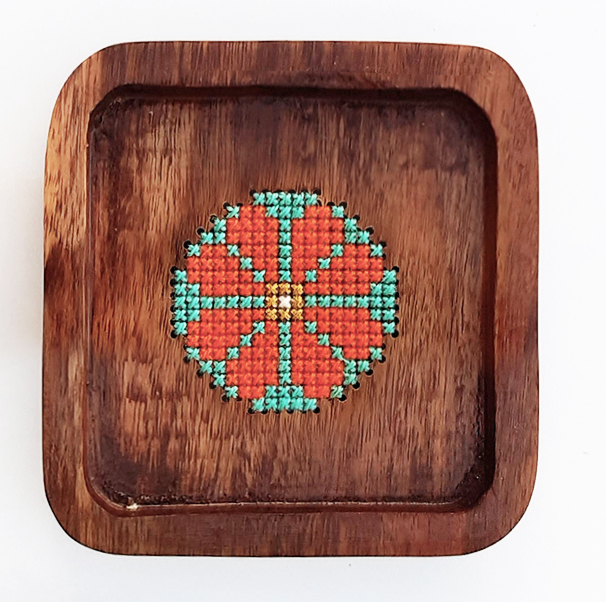 wooden trinket tray