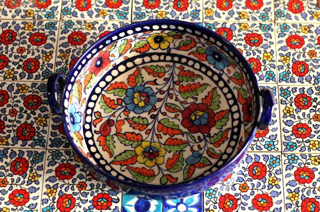 Blue Pottery Karahi IMG # 1