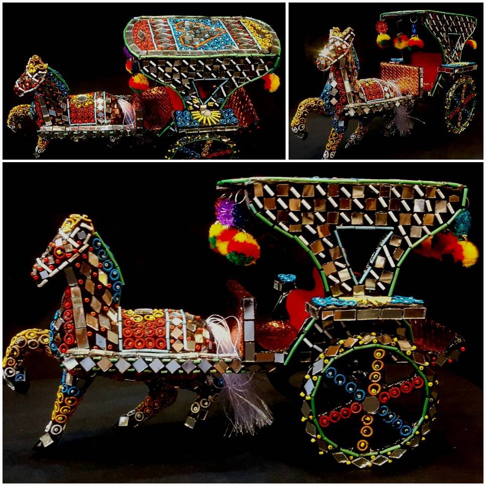 Mirror Work Mughalai style bughi , tanga IMG # 1