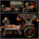 Mirror Work Mughalai style bughi , tanga IMG # 1