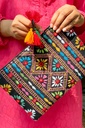 Extra image for SINDHI EMBROIDERED MAKEUP POUCH