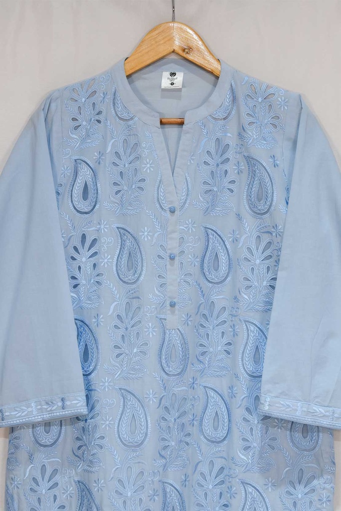 Extra image for Blue CutWork Kurta