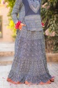 Extra image for Indigo Ajrak Skirt