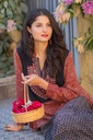 Extra image for Crimson Red Ajrak kurti