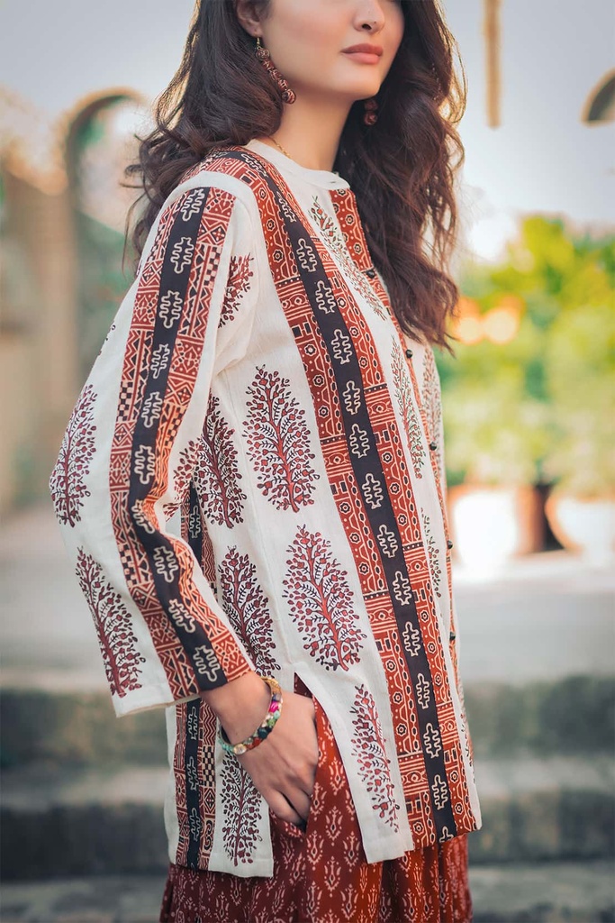 Extra image for AJRAK BLOCKPRINT KURTI