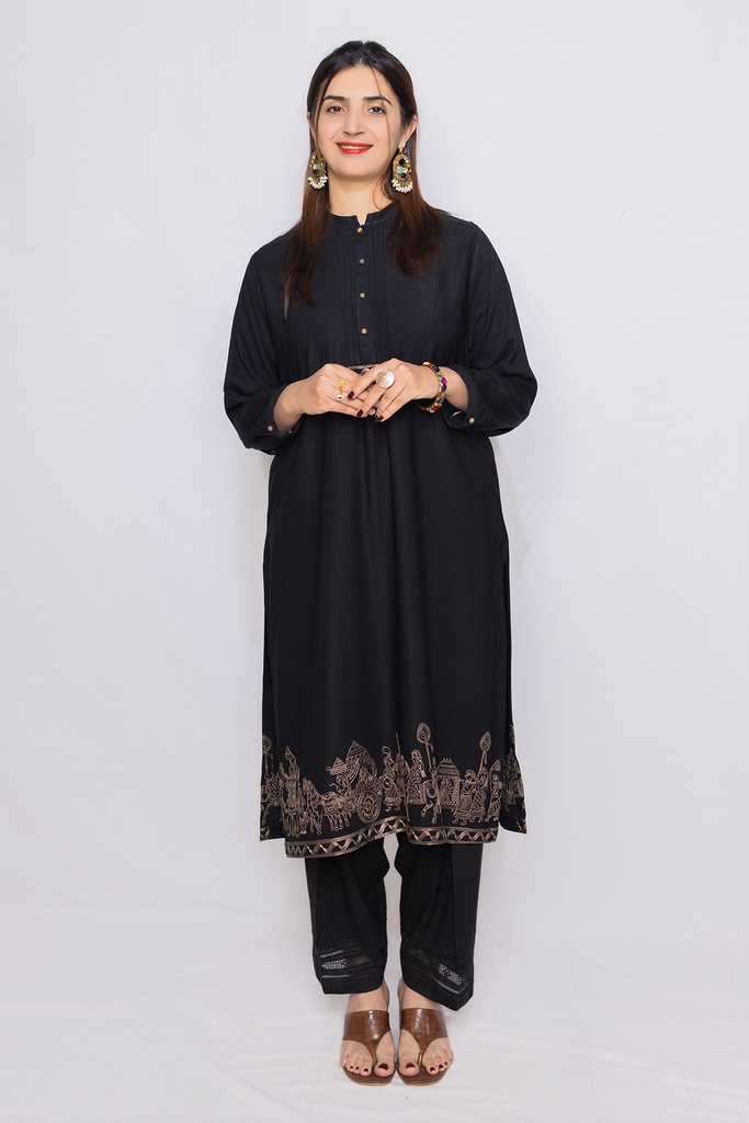 Extra image for Traditional Embroidered Kurta