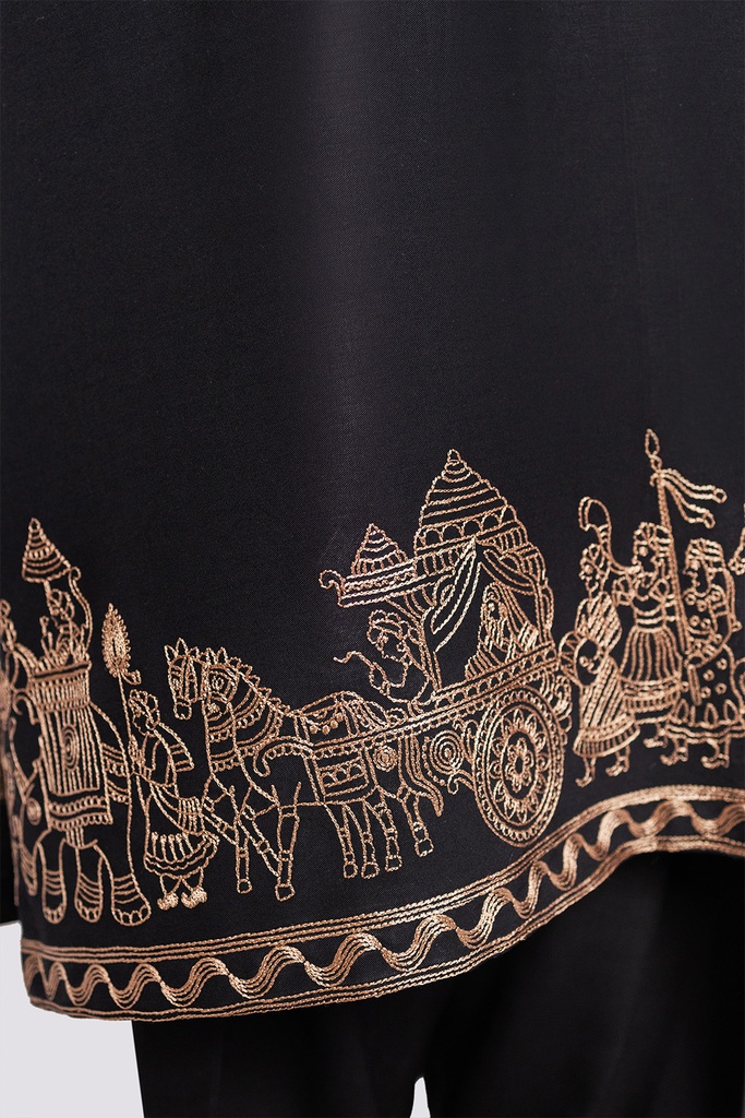 Extra image for Traditional Embroidered Kurta