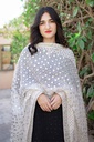 Extra image for Banarsi White Dupatta