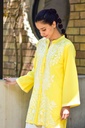 Extra image for Yellow Embroidered Kurta