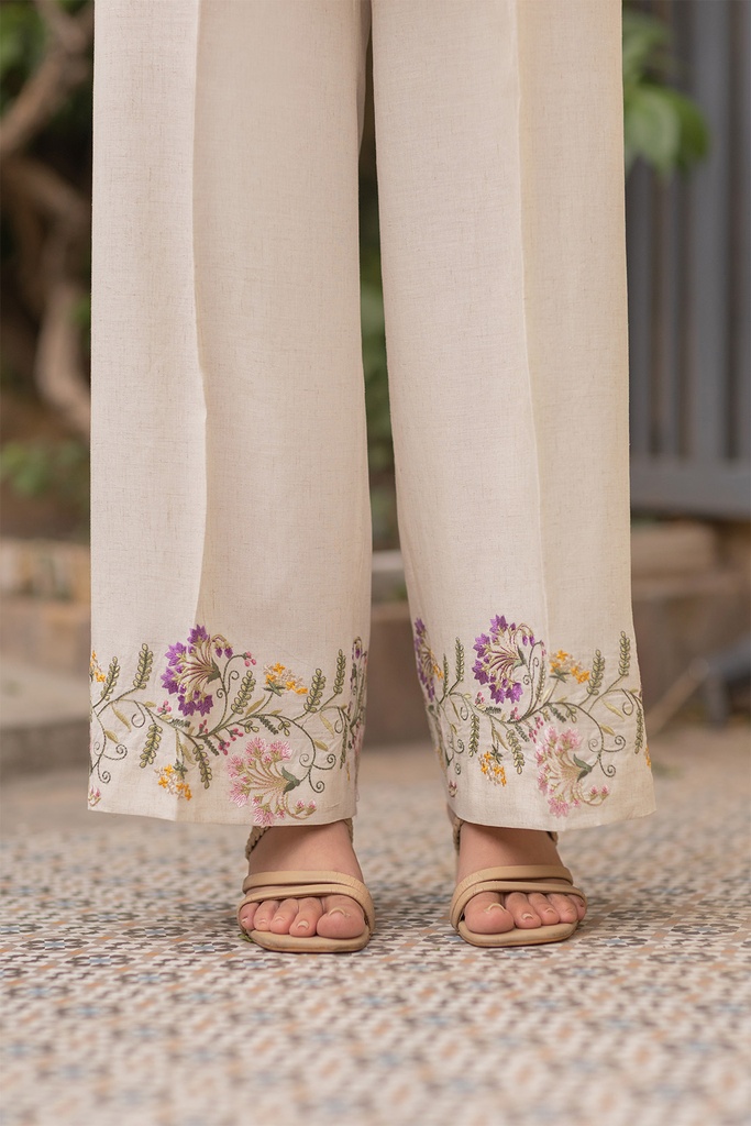 Extra image for Off-White Embroidered Pants