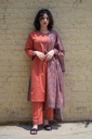 Extra image for Marigold Block-Print Suit