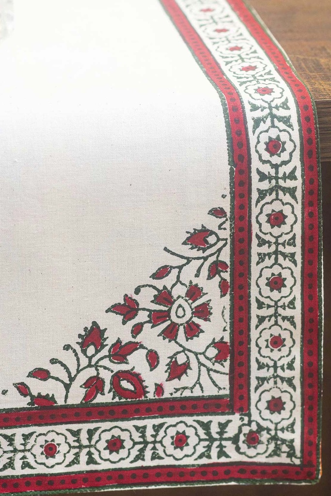 Extra image for Block Print Mats - Red