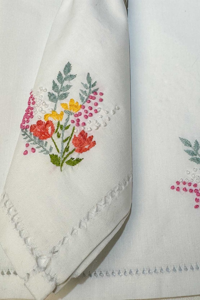 Extra image for EMBROIDERED TABLE NAPKIN