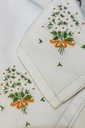 Extra image for EMBROIDERED TABLE NAPKINS SET