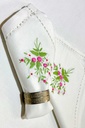 Extra image for FLORAL EMBROIDERED TABLE NAPKINS