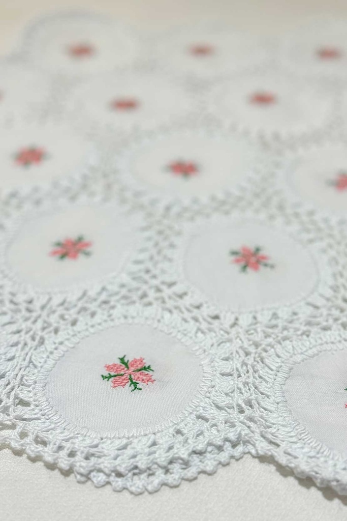 Extra image for Cutwork Embroidered Table Mat