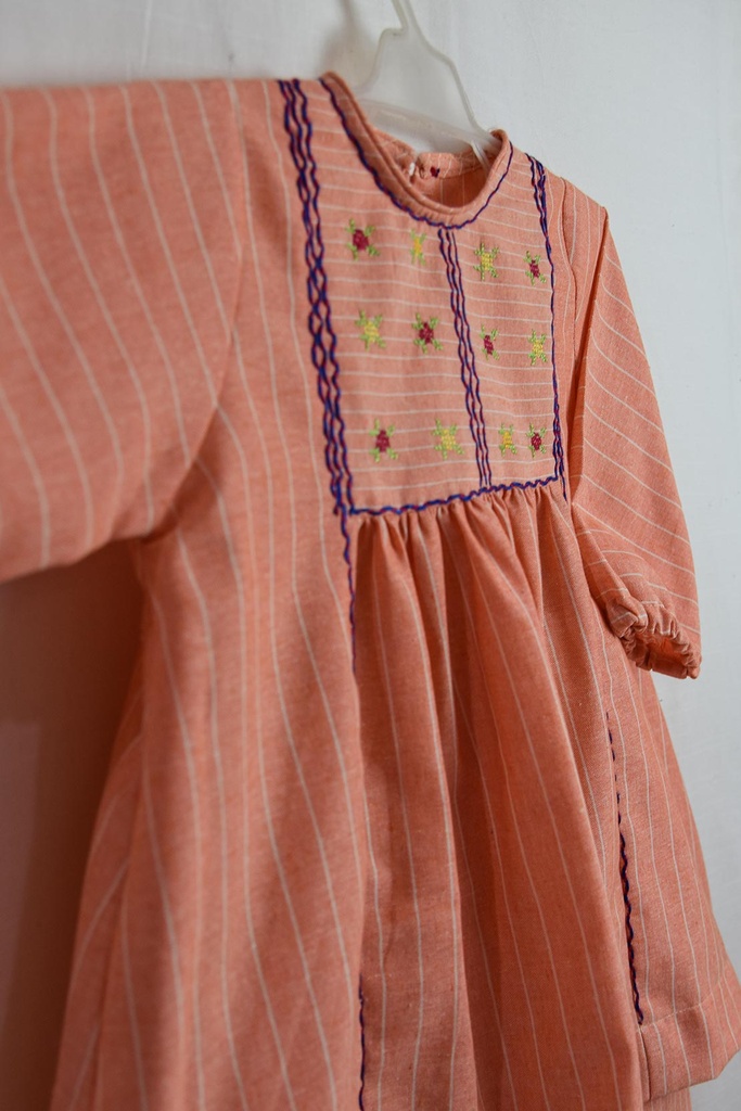 Extra image for Embroidered Stripped Suit