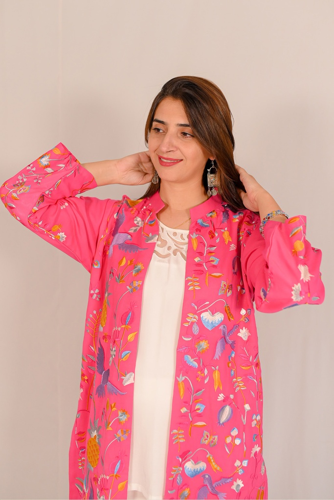 Extra image for Pink Bird Gown