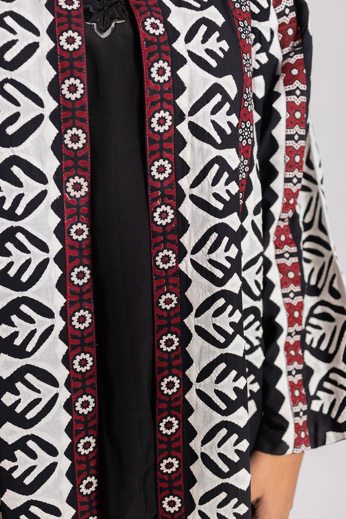 Extra image for Ajrak Applique Gown