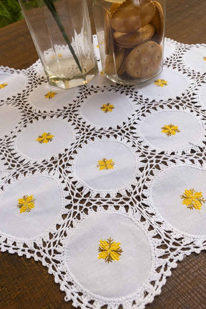 Extra image for Crochet Tukri Mats - Yellow