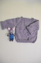 Extra image for Knitting Raglan - Dark Grey