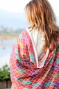 Extra image for Radiant - Jisti phulkari shawl