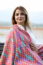 Extra image for Radiant - Jisti phulkari shawl