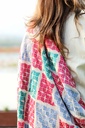 Extra image for Splashy - Jisti phulkari shawl