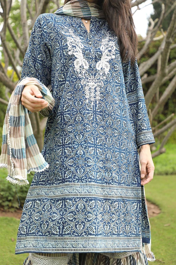 Extra image for AJRAK EMBROIDERED KURTA