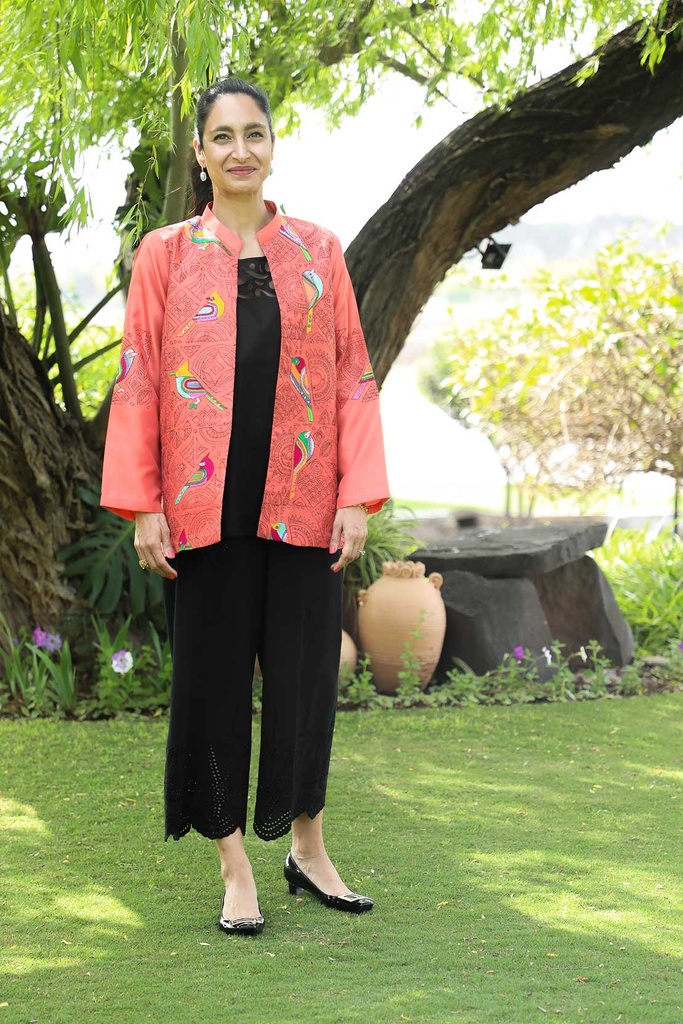 Extra image for Cardinal Bird Jacket