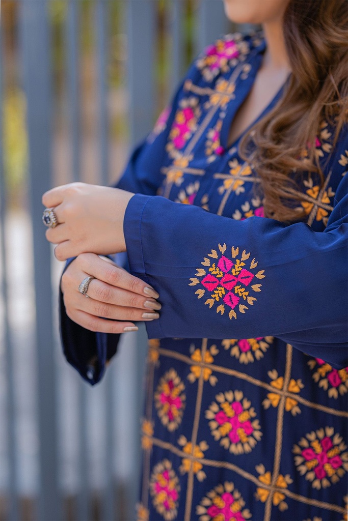 Extra image for PHULKARI SILK DRESS