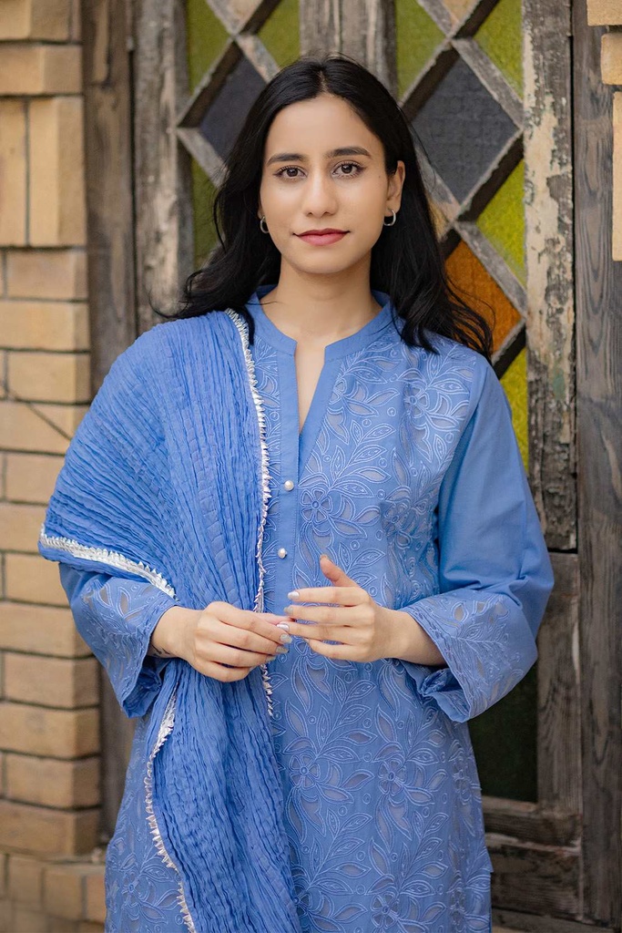 Extra image for Orchid Embroidered Kurta