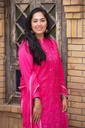 Extra image for Fuchsia Embroidered Kurta